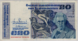 Ireland £20 Pounds Banknote 24-01-1991 - Ireland