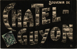 Delcampe - CPA CHATEL-GUYON - Souvenir Collage (72177) - Châtel-Guyon