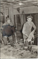 Delcampe - Carte Photo - Les Saleurs (Edit. A. Dieu Vat, Coll. "Grande Pêche"). - Fischerei