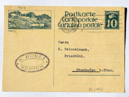 Delcampe - Carte Postale Commerciale 1928 – Zaunfabrik Bonstetten AG Vers Oberhofen - Sonstige & Ohne Zuordnung