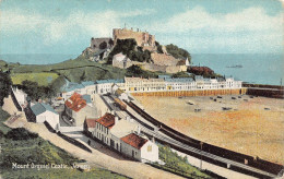 A919 England 1909 Mount Orguiel Castle Jersey Vintage Postcard - Autres & Non Classés