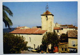 Delcampe - RAMATUELLE (83) – Vue Du Village Et De L’église – Côte Varoise - Ramatuelle