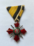 Médaille De Vème Classe De L’ordre Du Mérite Militaire De Bulgarie - Other & Unclassified