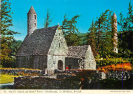 CPM St Kevin's Church And Round Tower Glendalough Co Wicklow Ireland (The Valley Of The Two Lakes) - Wicklow