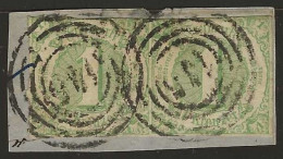 Delcampe - Thurn Und Taxis      .   Michel    .  20 Paar  . Auf Briefstück     .          O        .    Gestempelt - Oblitérés