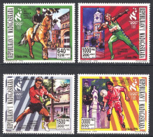 Delcampe - Madagascar, 1994, Olympic Summer Games Atlanta, MNH, Michel 1649-1652A - Madagascar (1960-...)