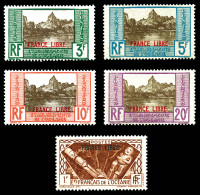 ** N°140/149, Série FRANCE LIBRE DE 1941. TB  Qualité: **  Cote: 759 Euros - Unused Stamps