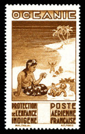 * N°5c, Protection De L'Enfance, Sans Indication De Valeur, Quasi **. TTB (signé Brun/certificat)  Qualité: *  Cote: 950 - Airmail