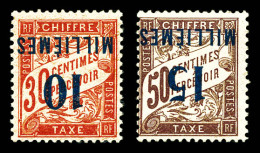 Delcampe - * N°7A/8A, Les 2 Valeurs Surcharges Renversées. TB  Qualité: *  Cote: 420 Euros - Ungebraucht