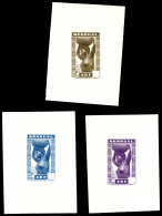 (*) Type Fde 1938, 3 épreuves Sans La Faciale De Couleur Differentes. TB  Qualité: (*) - Unused Stamps