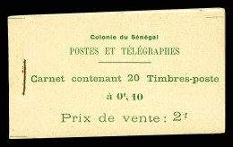 ** N°73-C1, Carnet De 20 Timbres (N°73) à 2f. TB  Qualité: **  Cote: 225 Euros - Unused Stamps