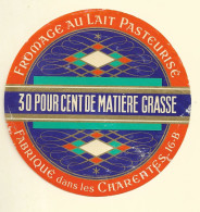 Etiquette Fromage 16 B 30 Pour Cent - Fromage