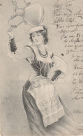 Illustrateur BOTTARO. Femme à La Cruche 1901 - Bottaro