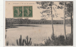 Delcampe - 176 DEPT 64 : édit. N D N° 46 : Anglet Le Lac De Chiberta : Cliché Jugand " Animées Femme Et Enfant " - Anglet