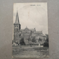 Delcampe - Zelem - Zeelhem (Halen) De Kerk 19?? Vlekkig - Halen