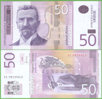SERBIA 50 DINARA 2014 P-56b UNC - Serbie