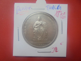 PRUSSE THALER 1871 ARGENT (A.6) - Taler En Doppeltaler