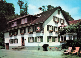 AUTRICHE - Feldkirch Tosters - Gasthof Pension Löwen - Josef Fiel - Auberge - Publicité - Cour - Carte Postale - Feldkirch