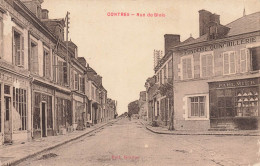 Delcampe - Contres * La Rue De Blois * Fonderie Quincaillerie PAULMIER * Commerces Magasins - Contres