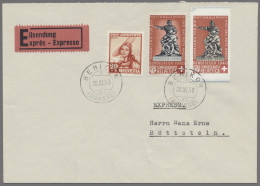 Schweiz: 1940, Pro Patria, Die Gute Einzelmarke Aus Dem Block 20 - 5 C. Mit Bild - Covers & Documents
