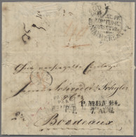 Preußen - Vorphilatelie: 1831, 2.8., Eingehende Post Aus St.Petersburg über Meme - Prephilately