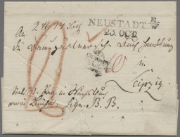 Preußen - Vorphilatelie: 1831, 22.10., Cholerapost, "GROSS KREUTZ SANITÄTS STEMP - Prephilately