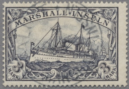 Deutsche Kolonien - Marshall-Inseln: 1901, Kaiseryacht, Der Komplette Satz Saube - Marshall Islands