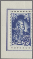 Dt. Besetzung II WK - Belgien: 1943, Kaiserbildnisse, Der Komplette Satz, Tadell - Occupation 1938-45