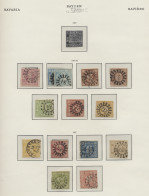 Altdeutschland: 1850-1923, Sammlung In Einem Schwaneberger-Vordruckalbum Mit U.a - Collections