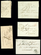 Lettre Totes : 5 Lettres Dont MP "Toste" (L1 - 1796 - Ind 20 - Certificat Baudot). TB - Other & Unclassified