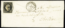 Lettre HAUTE-VIENNE N°3 OBL T15 Aixe-s-Vienne (6 Janv 49) Répété à Côté Sur Lettre. TB. - Other & Unclassified