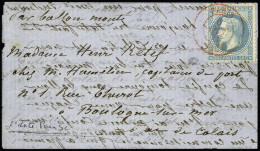 Lettre N°29B OBL    CAD Rouge "Paris (SC)" (6 Oct 70 - Très Bonne Date - 2ème Jour    D'utilisation Du CAD) Sur Ballon M - War 1870