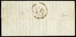 Lettre Très Rare Cachet Allemand "SB" (Soldaten Brief) Encerclé Au Dos D'un Ballon Monté De Paris 2 Nov 70 Pour Senlis, - War 1870