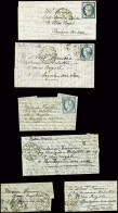 Lettre 6 Ballons Montés à Destination De Boulogne Sur Mer Dont 3 Sans Timbres. TB - War 1870