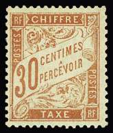 ** N°34 30c Rouge-orange, Neuf **, TB - Altri & Non Classificati