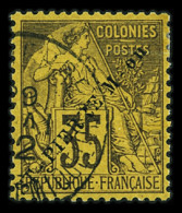 Obl N°27 15c S. 35c Violet Noir S. Jaune, Obl., TB.  Signé A. Brun - Other & Unclassified