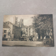 Delcampe - Huy // Le Pont Des Veaux (Links Gevel Reklame) 19?? - Hoei