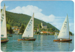 Delcampe - Ortschaft Attersee Am Attersee , Salzkammergut - (Österreich/Austria) - Segelboot - Attersee-Orte