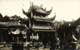 Delcampe - PC SINGAPORE CHINESE TEMPLE VINTAGE REAL PHOTO POSTCARD (b61059) - Singapur