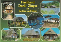 Delcampe - 2 AK Germany M-V * Ansichten Der Halbinsel Fischland - Darß - Zingst - 2 Mehrbildkarten * - Fischland/Darss
