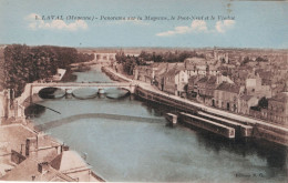 Delcampe - 53 - Laval (Mayenne)  - Panorama Sur La Mayenne, Le Pont-Neuf Et Le Viaduc - Laval