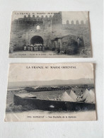 CPA MILITAIRE  MAROC ~CACHET TROUPES MAROC ORIENTAL ~ POSTE DE SAFSAFAT ~le Commandant D’armes - Verzamelingen & Kavels