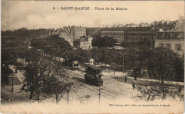 Delcampe - CPA St-MANDÉ Place De La Mairie (806884) - Saint Mande