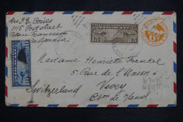 Delcampe - ETATS UNIS - Entier Postal + Compléments De San Francisco Pour La Suisse En 1940 - L 169256 - 1921-40
