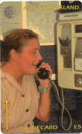 ASCENSION ISLAND - GPT - C&W - 8CASA - LADY ON THE PHONE - MINT IN BLISTER - Ascension