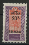 SOUDAN N° 52 Cote 38,50 € Neuf * (MH) TB. Voir Suite - Ungebraucht