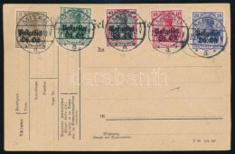 Delcampe - Német I. Világháborús Megszállás Postgebiet Ob. Oft 1916 - Sonstige & Ohne Zuordnung