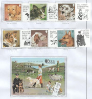 Delcampe - ** Isle Of Man 1966-2002 Gyűjtemény, 40 Klf Sor / Blokk, Fénymásolt Leuchtturm Albumlapokon - Altri & Non Classificati