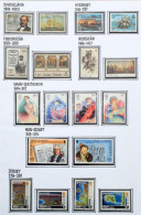 Delcampe - ** 1981-1986 Európa CEPT Gyűjteményrész Kevés Hiánnyal, Házi Készítésű Albumlapokon, Gyűrűs Borítóban - Altri & Non Classificati