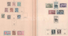 Delcampe - O Olaszország Előnyomott Albumlapok A Kezdetektől 1945-ig Kb 280 Bélyeggel + Vatikán A Kezdetektől 1942-ig 25 Bélyeggel - Altri & Non Classificati